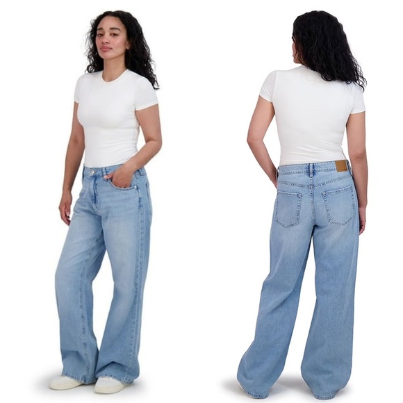 Aeropostale Denim - Aeropostale Blue Denim High Rise Wide Leg Jeans Women’s Size 10 NWT